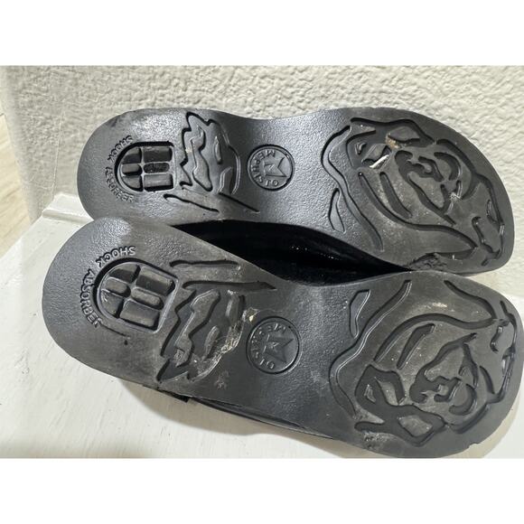 Mephisto Relax Clogs Black Leather Comfort Slip On Shoes - Picture 6 of 8